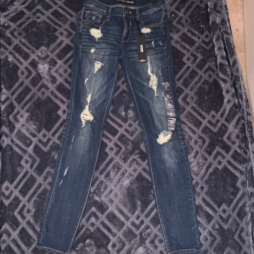 Express Jegging skinny jeans